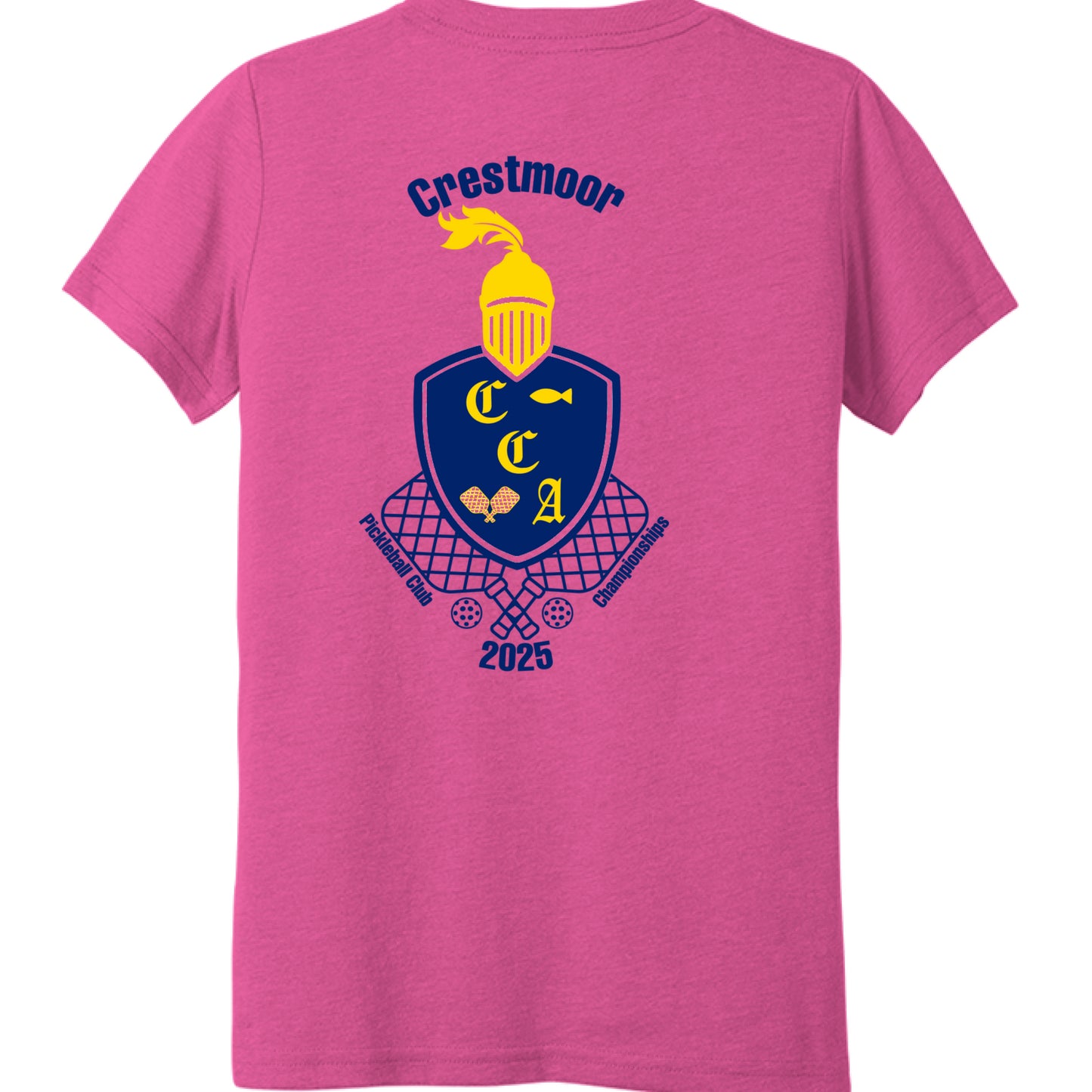 Charity Pink Triblend - BACK