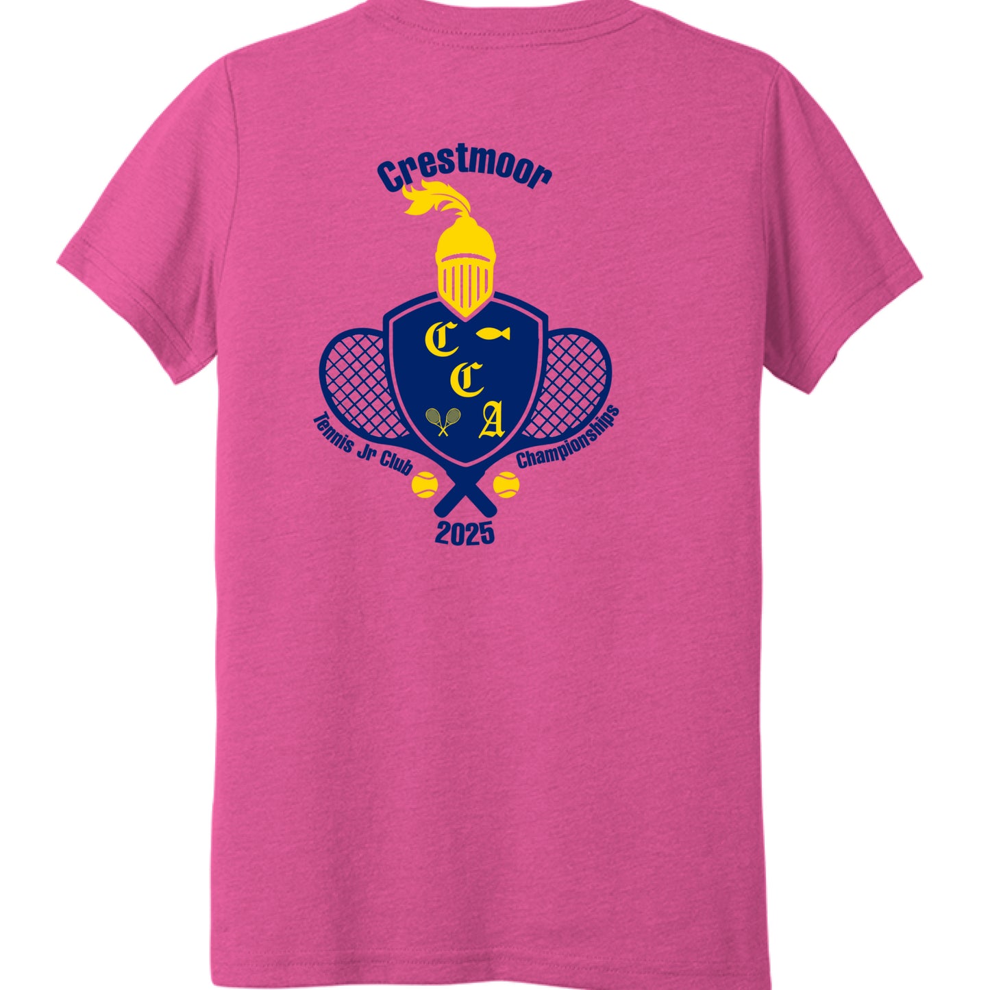 Charity Pink Triblend - BACK