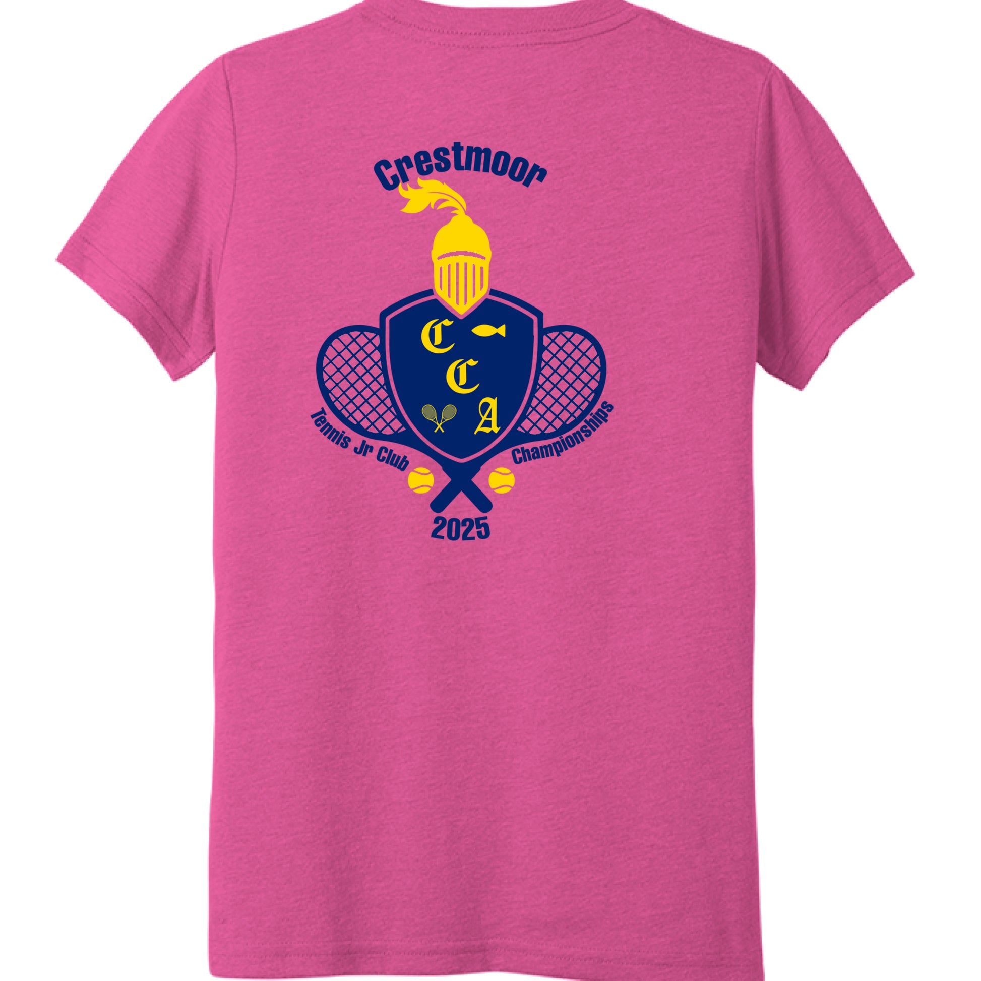 Charity Pink Triblend - BACK