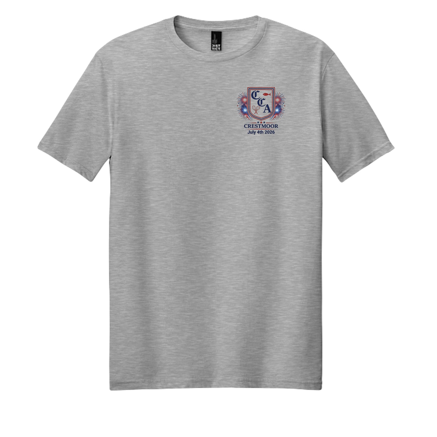 Light Heather Grey - DM108 - FRONT